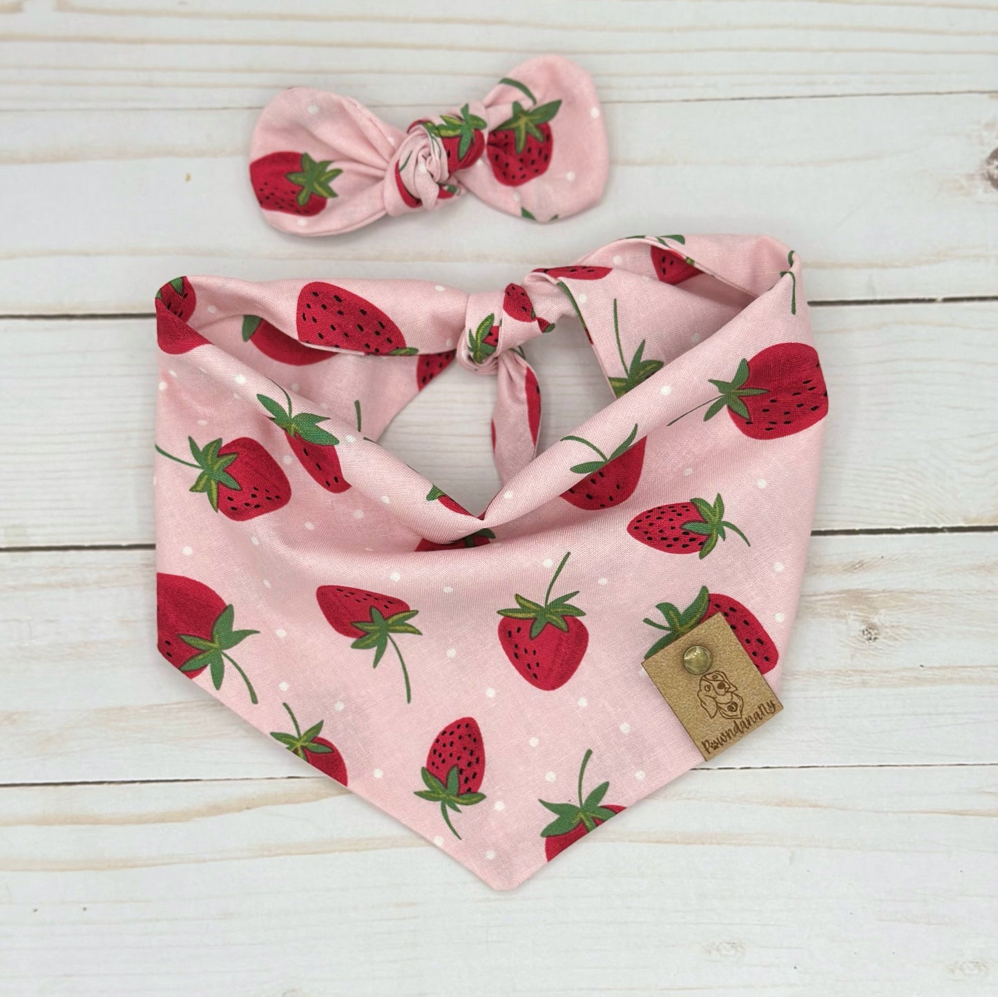 Strawberry Dog Bandana