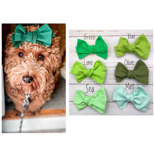 Pinwheel Dog Hair Bows