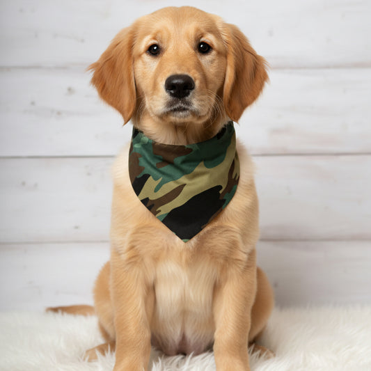 Camo Dog Bandana