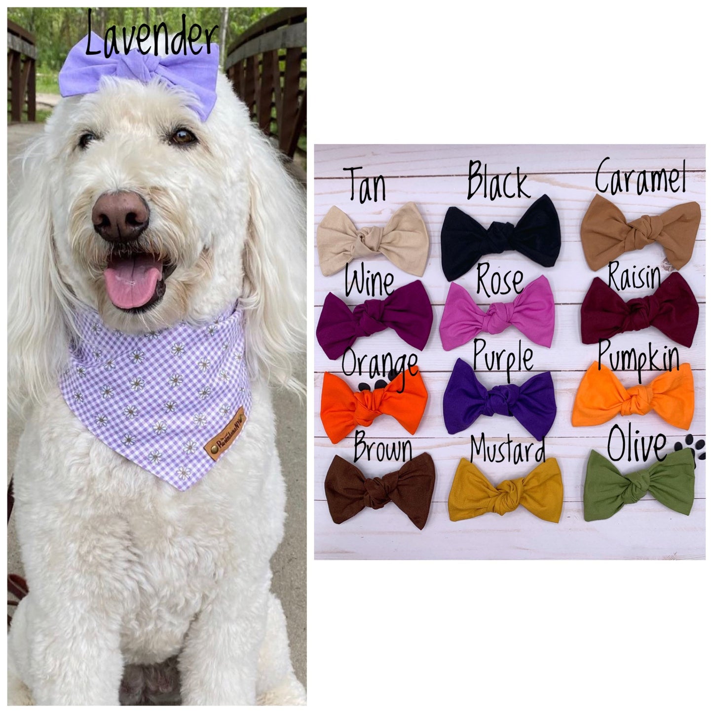 BowKnot Dog Hair Bows