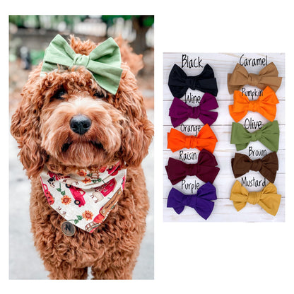 Pinwheel Dog Hair Bows