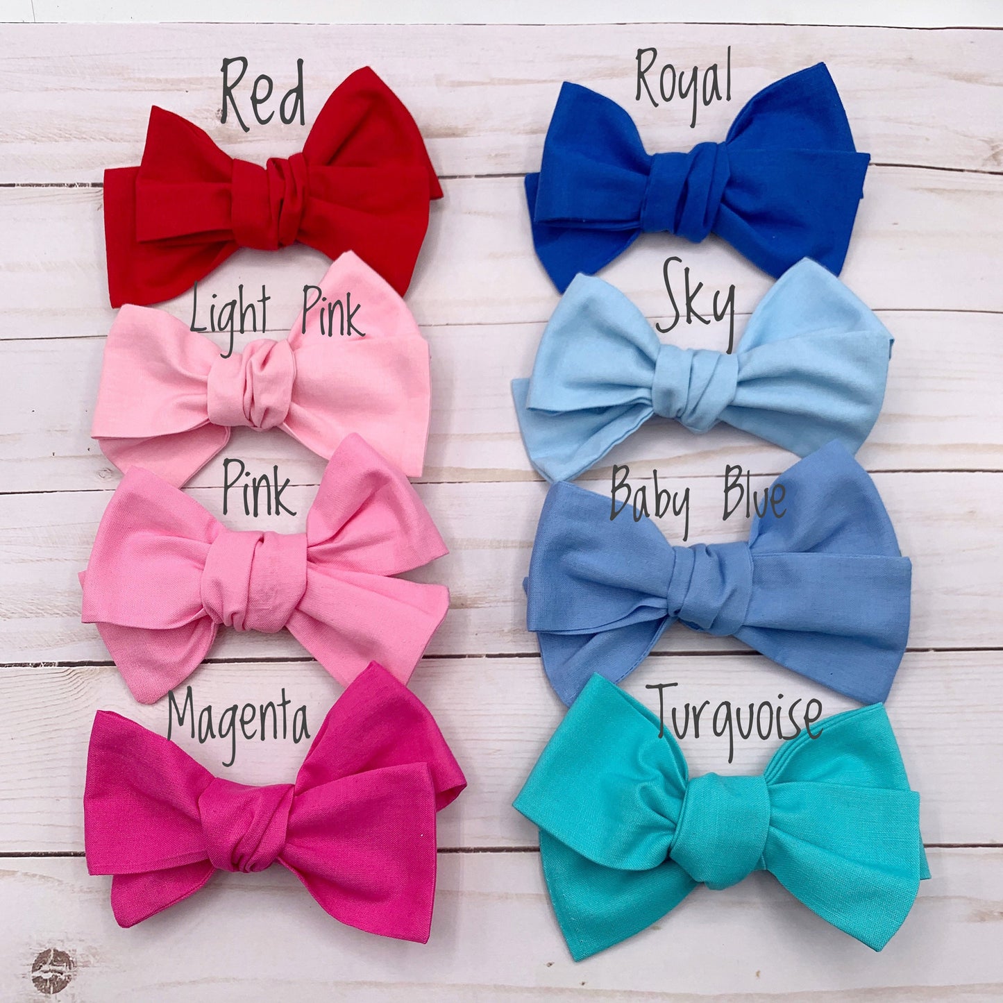 Pinwheel Dog Hair Bows