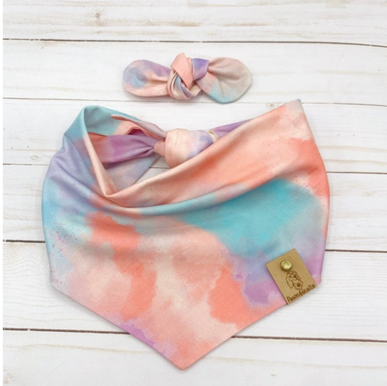 Magic Colors Dog Bandana