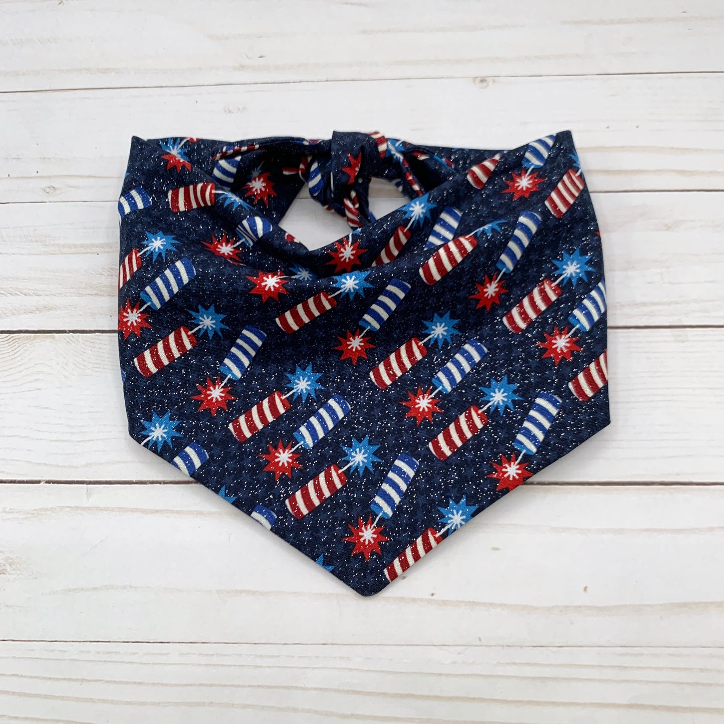 Fireworks Dog Bandana